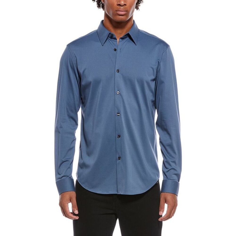 Theory Mens  Sylvain Nd Structure Woven Shirt